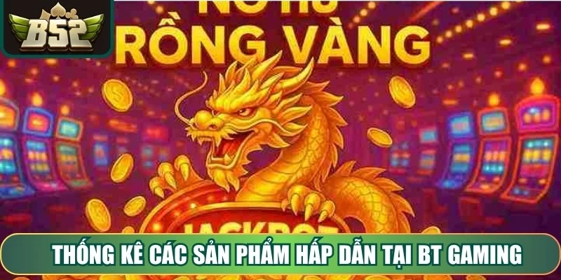 Thống kê các sản phẩm hấp dẫn tại BT Gaming