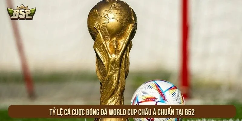 Tỷ Lệ Cá Cược Bóng Đá World Cup Châu Á Chuẩn Tại B52